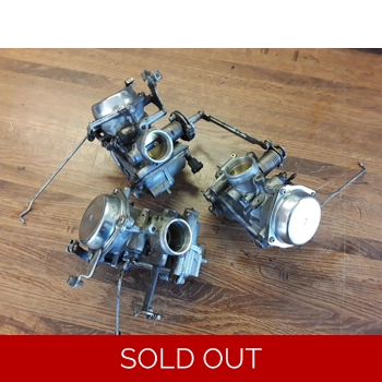 1983-85 Honda VF750F Interceptor Carburetors 16103-MB2-601 16102-MB2-601 16101-MB2-601